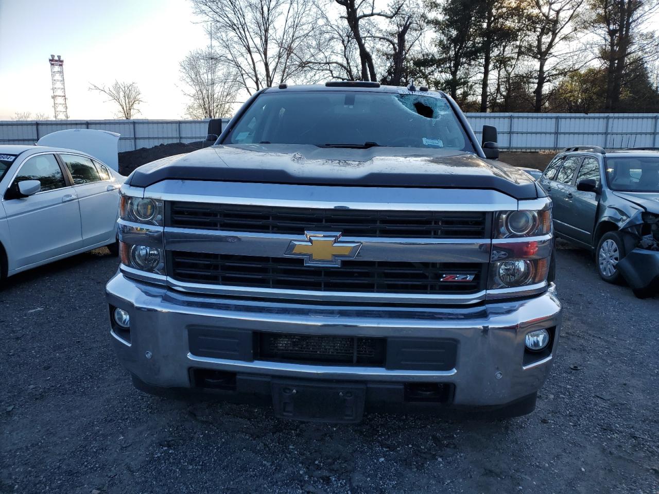 2016 Chevrolet Silverado VIN 1GC1KWE83GF280195 Copart auction photo, top/roof / minor dent/scratches damage thumbnail 5