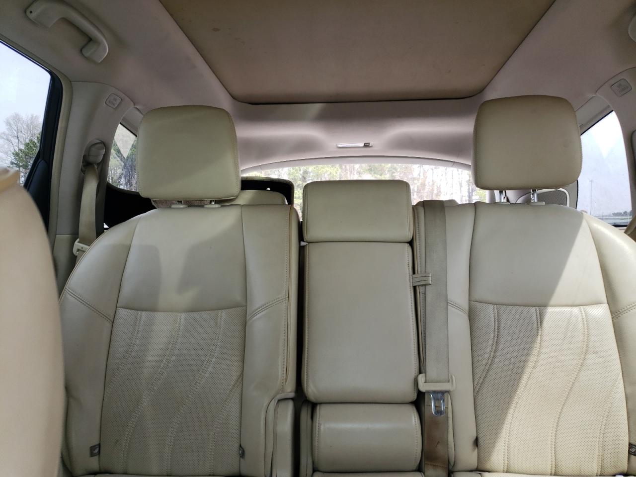 2014 Infiniti QX60 VIN 5N1AL0MMXEC546086 Copart auction photo, rear end damage thumbnail 10