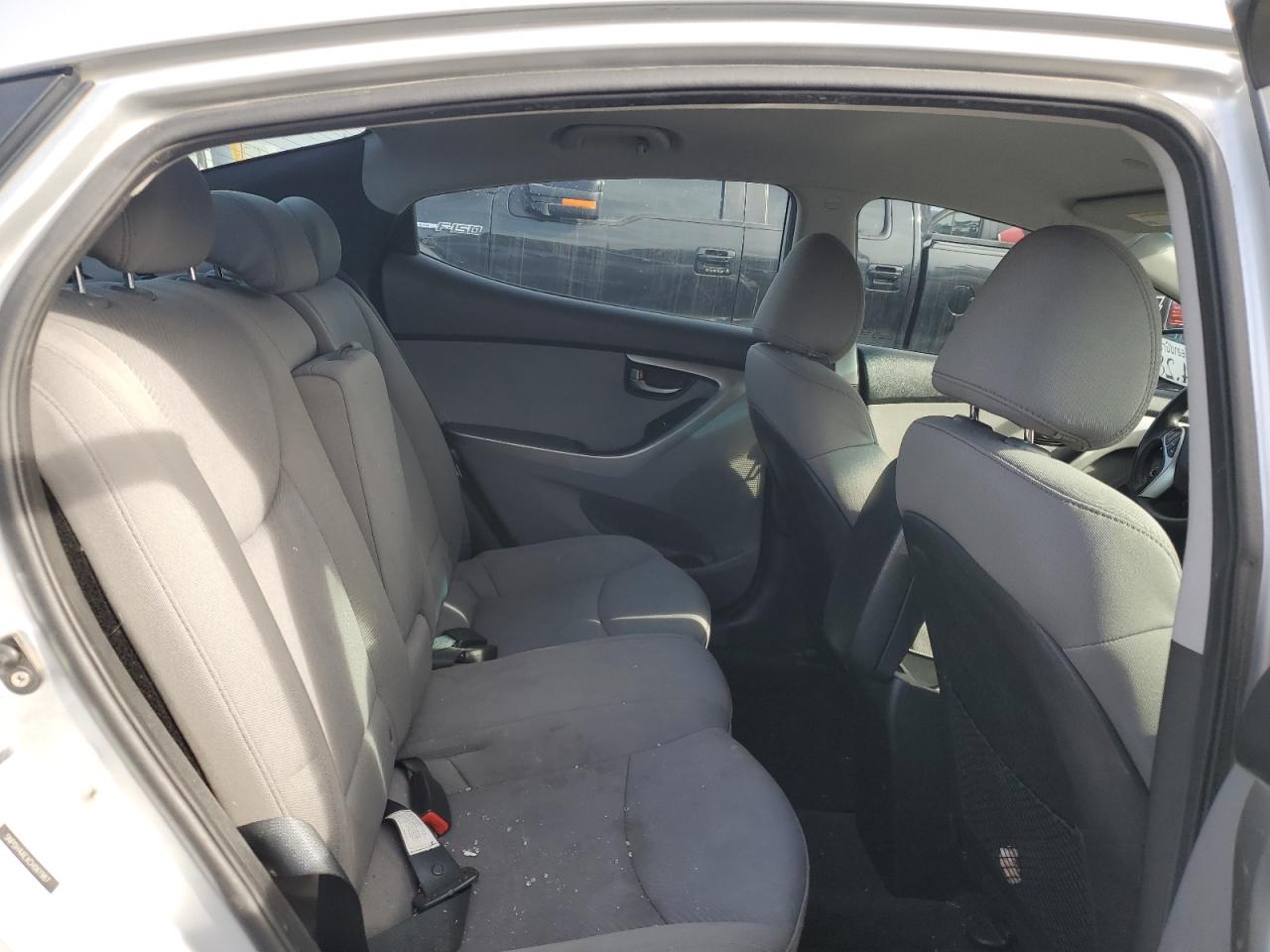 2012 Hyundai Elantra VIN 5NPDH4AEXCH061987 Copart auction photo, all over damage thumbnail 10