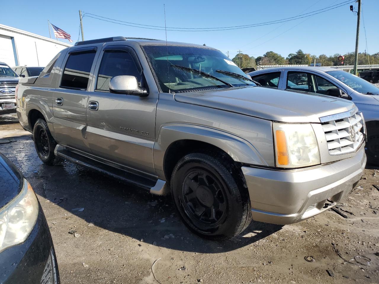 2002 Cadillac Escalade VIN 3GYEK63N62G284785 Copart auction photo, front end damage thumbnail 4