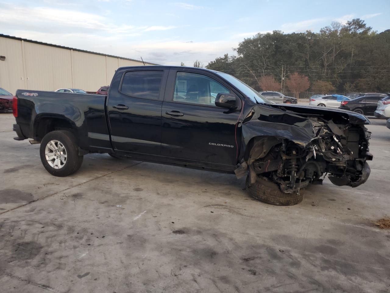 2022 Chevrolet Colorado VIN 1GCGTCEN5N1237225 Copart auction photo, front end damage thumbnail 4
