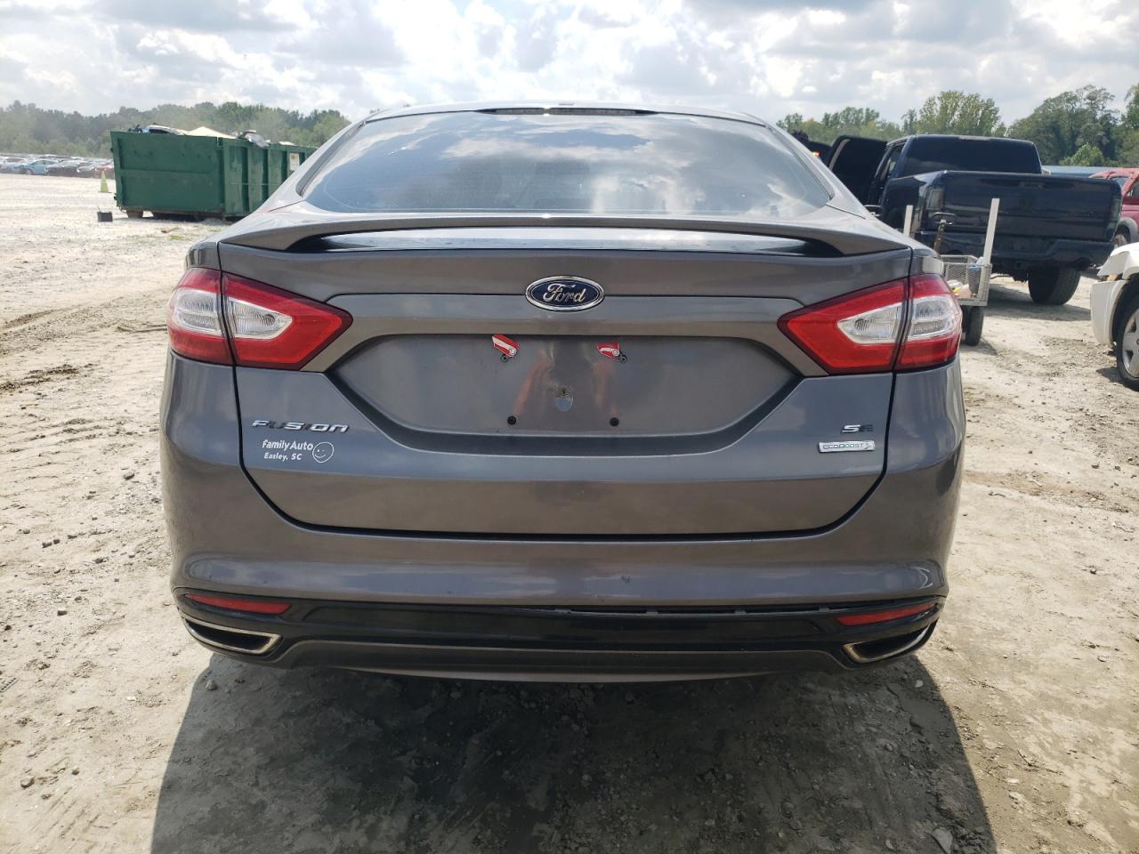 2014 Ford Fusion VIN 3FA6P0H93ER115665 Copart auction photo, all over damage thumbnail 6