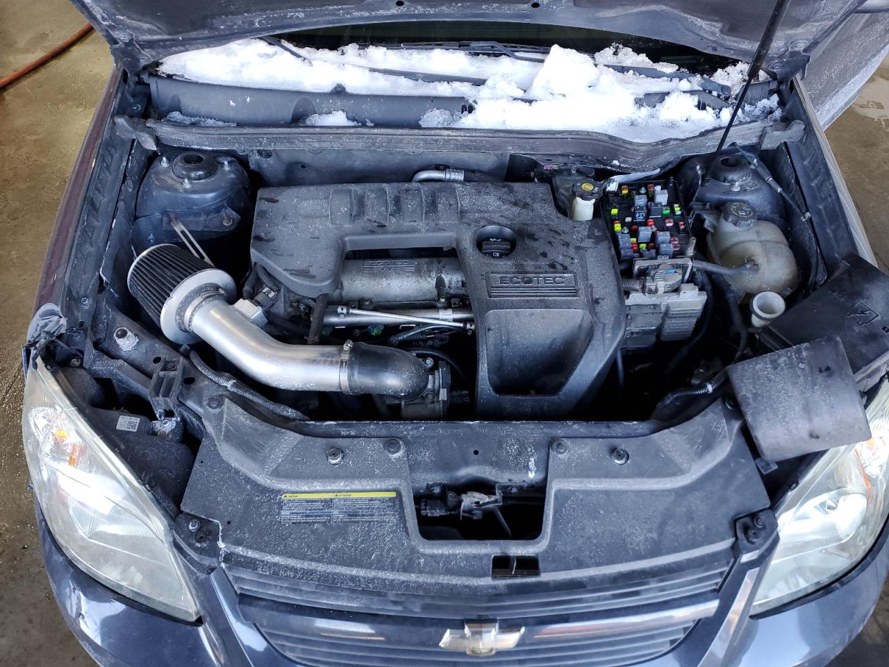 2009 Chevrolet Cobalt VIN 1G1AT58H497238112 Copart auction photo, front end / side damage thumbnail 11