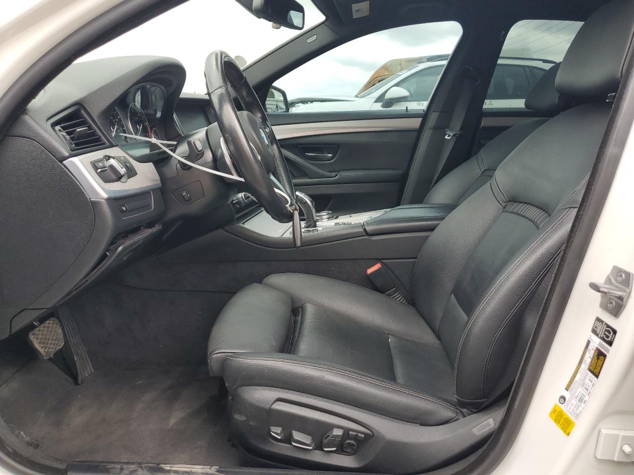 2014 BMW 5er VIN WBAXA5C58ED690402 Copart auction photo, front end damage thumbnail 7