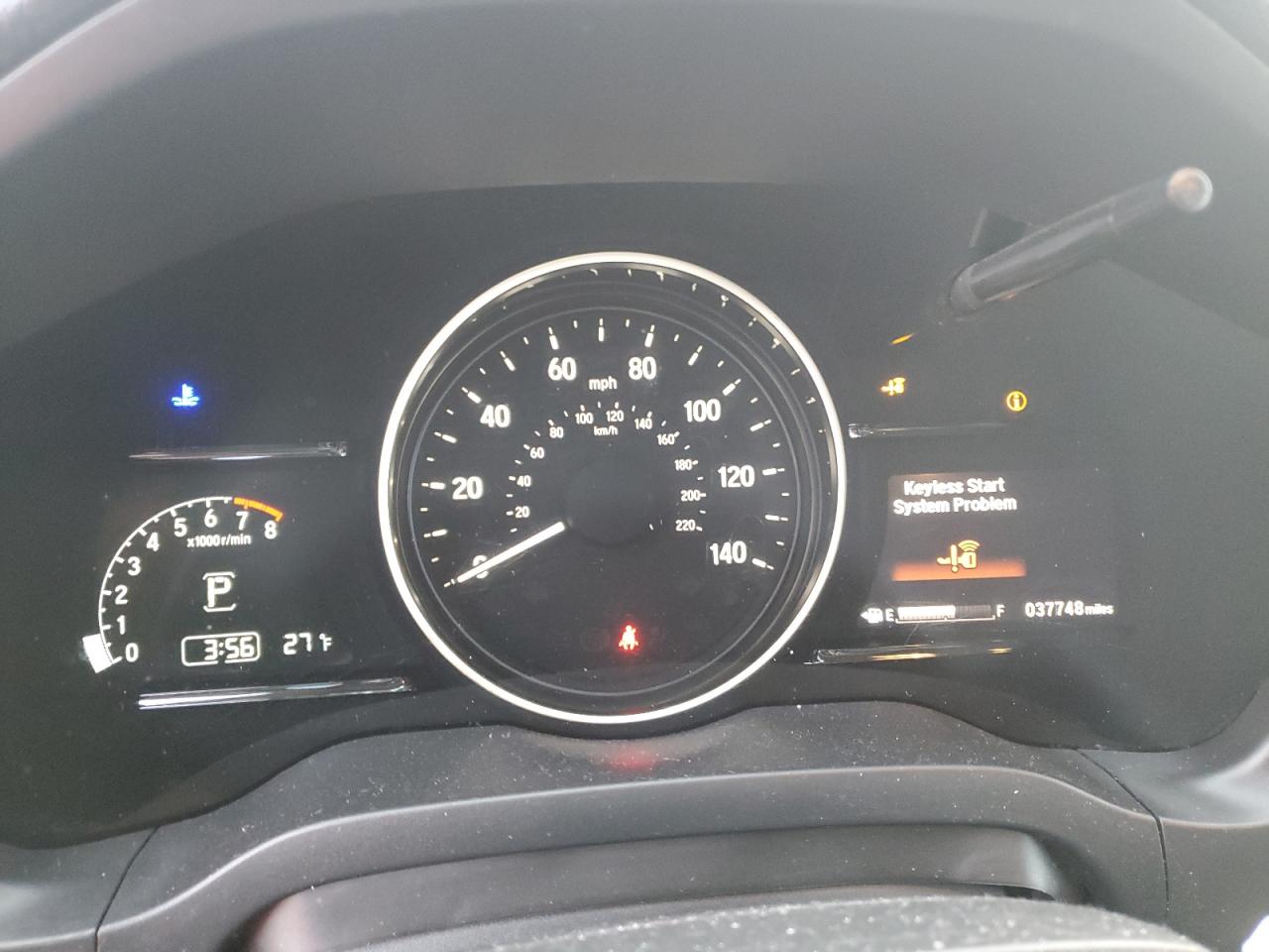 2022 Honda HR-V VIN 3CZRU6H53NM773302 Copart auction photo, front end damage thumbnail 9