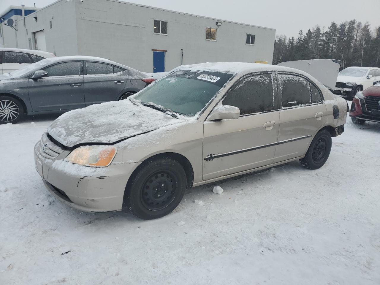 2001 Honda Civic VIN 2HGES16621H924472