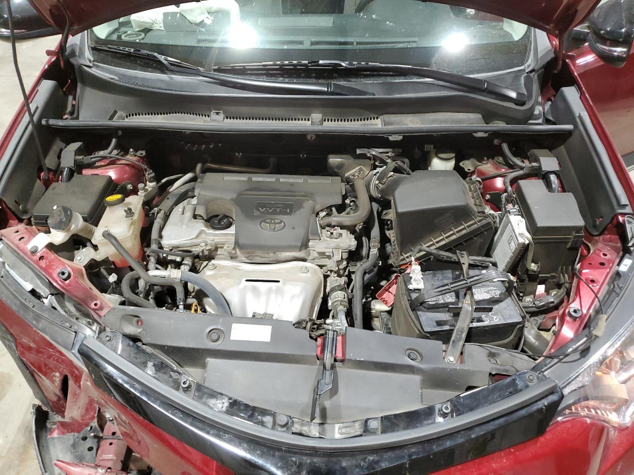 2018 Toyota RAV 4 VIN 2T3RFREV2JW724820 Copart auction photo, all over / mechanical damage thumbnail 12
