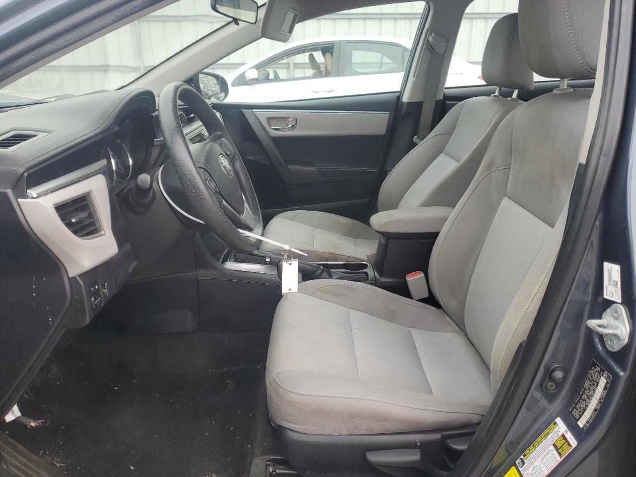 2016 Toyota Corolla VIN 2T1BURHE6GC615704 Copart auction photo, front end / minor dent/scratches damage thumbnail 7