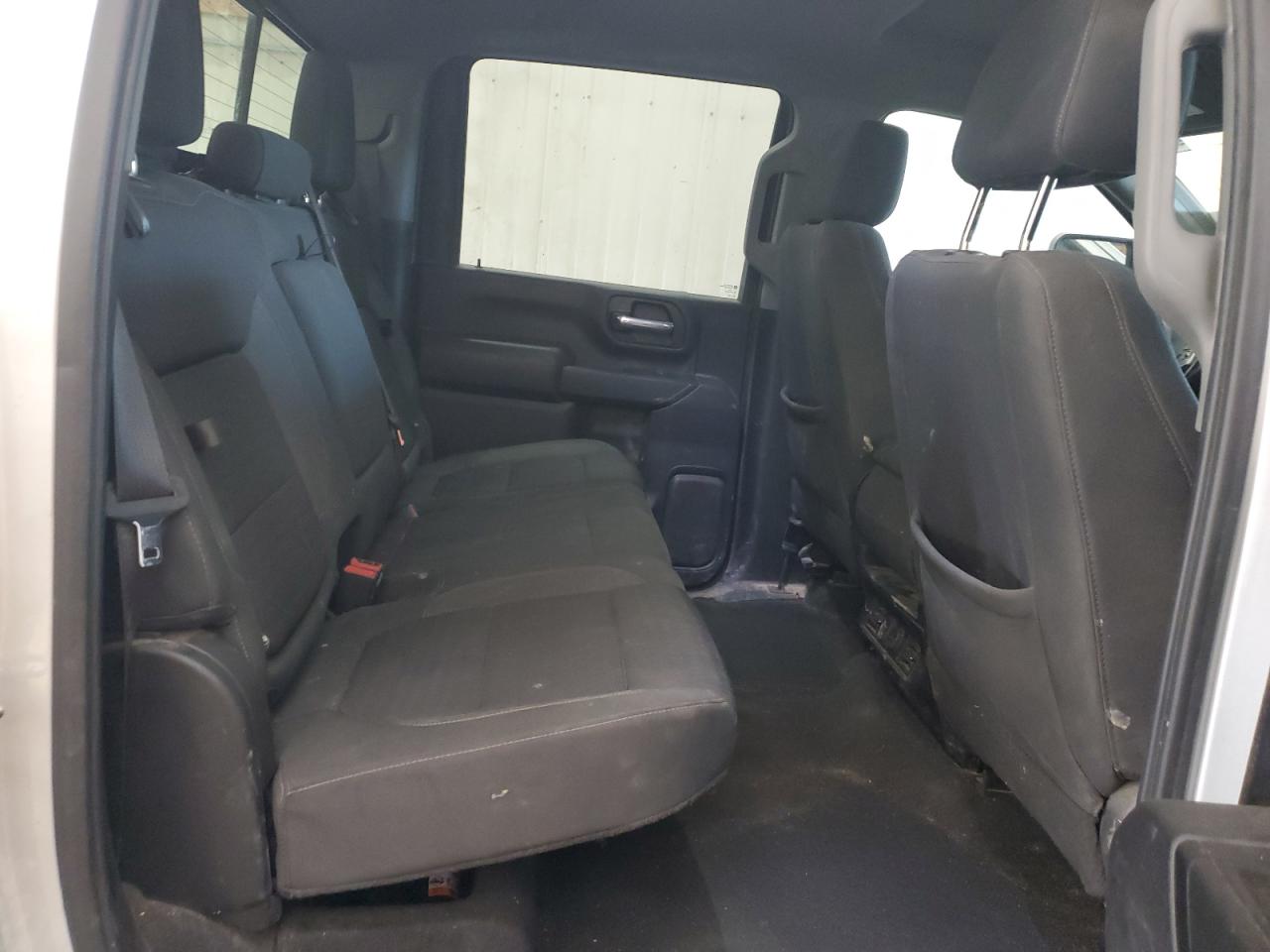 2022 Chevrolet Silverado VIN 1GC4YTEY7NF328921 Copart auction photo, front end / rear end damage thumbnail 10