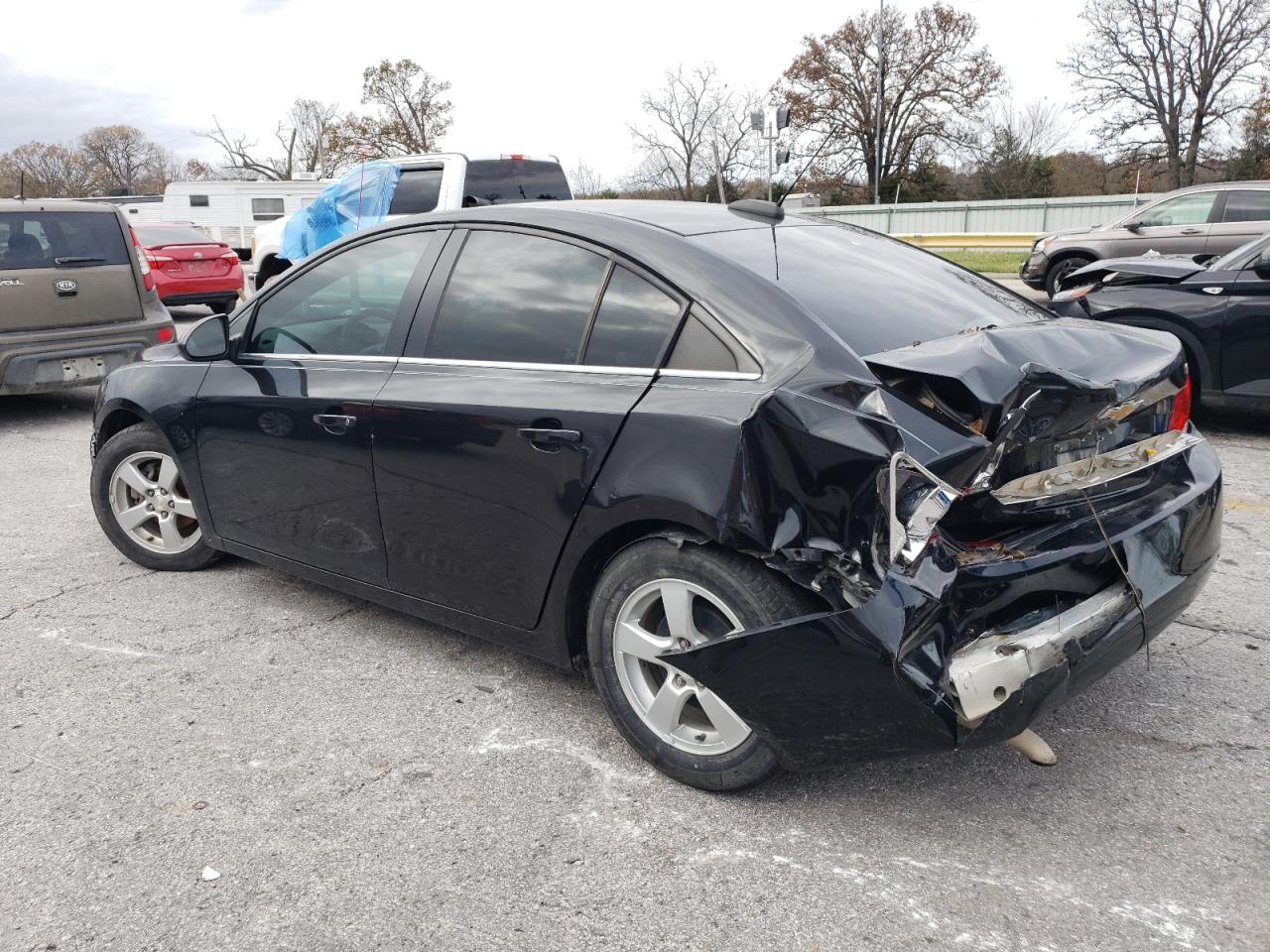 2016 Chevrolet Cruze VIN 1G1PE5SB9G7168256 Copart auction photo, rear end / front end damage thumbnail 2