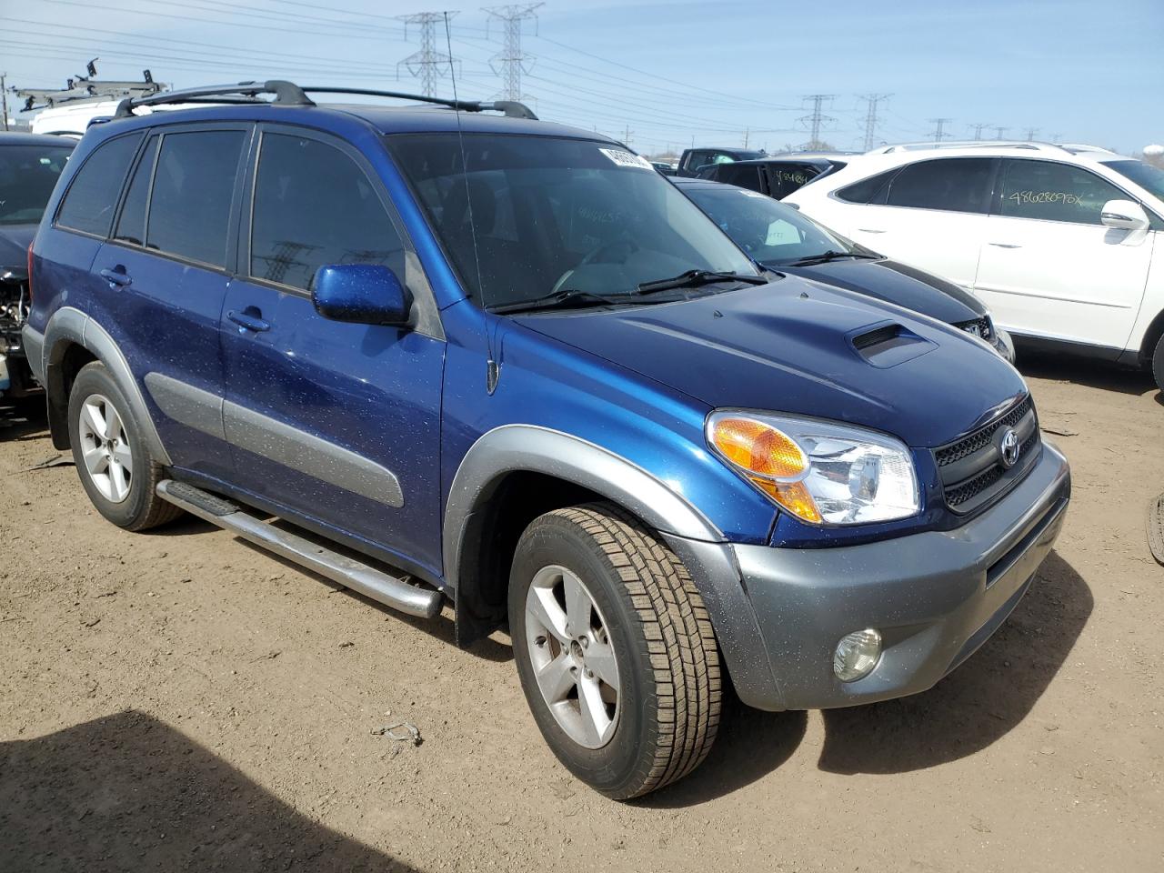 2004 Toyota RAV 4 VIN JTEGD20V440024670 Copart auction photo, minor dent/scratches / normal wear damage thumbnail 4