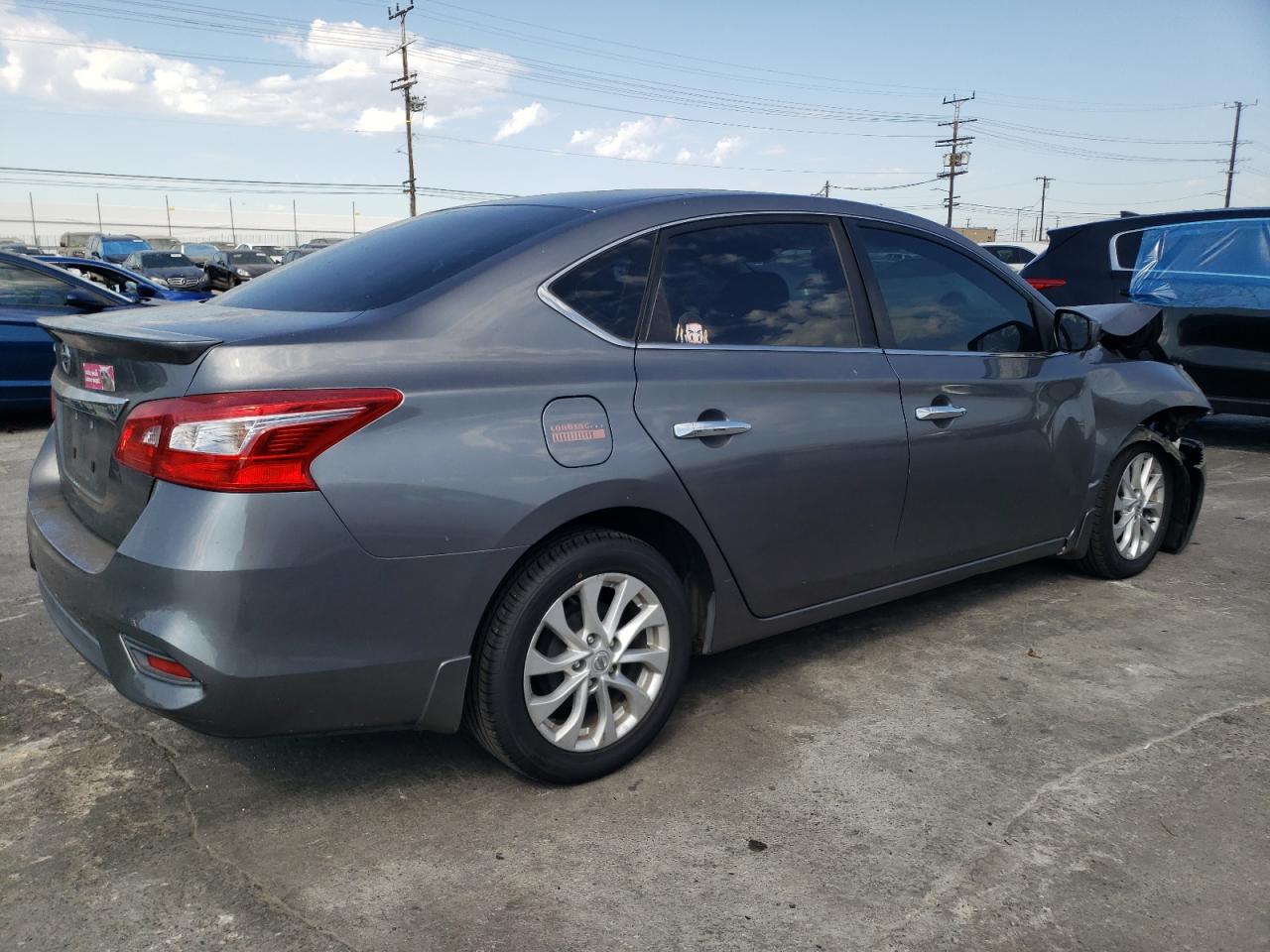 2017 Nissan Sentra VIN 3N1AB7AP1HY362829 Copart auction photo, front end damage thumbnail 3