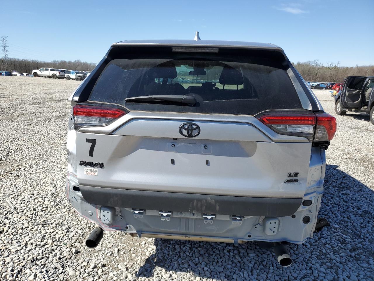 2024 Toyota RAV 4 VIN 2T3F1RFV0RC419863 Copart auction photo, rear end / side damage thumbnail 6