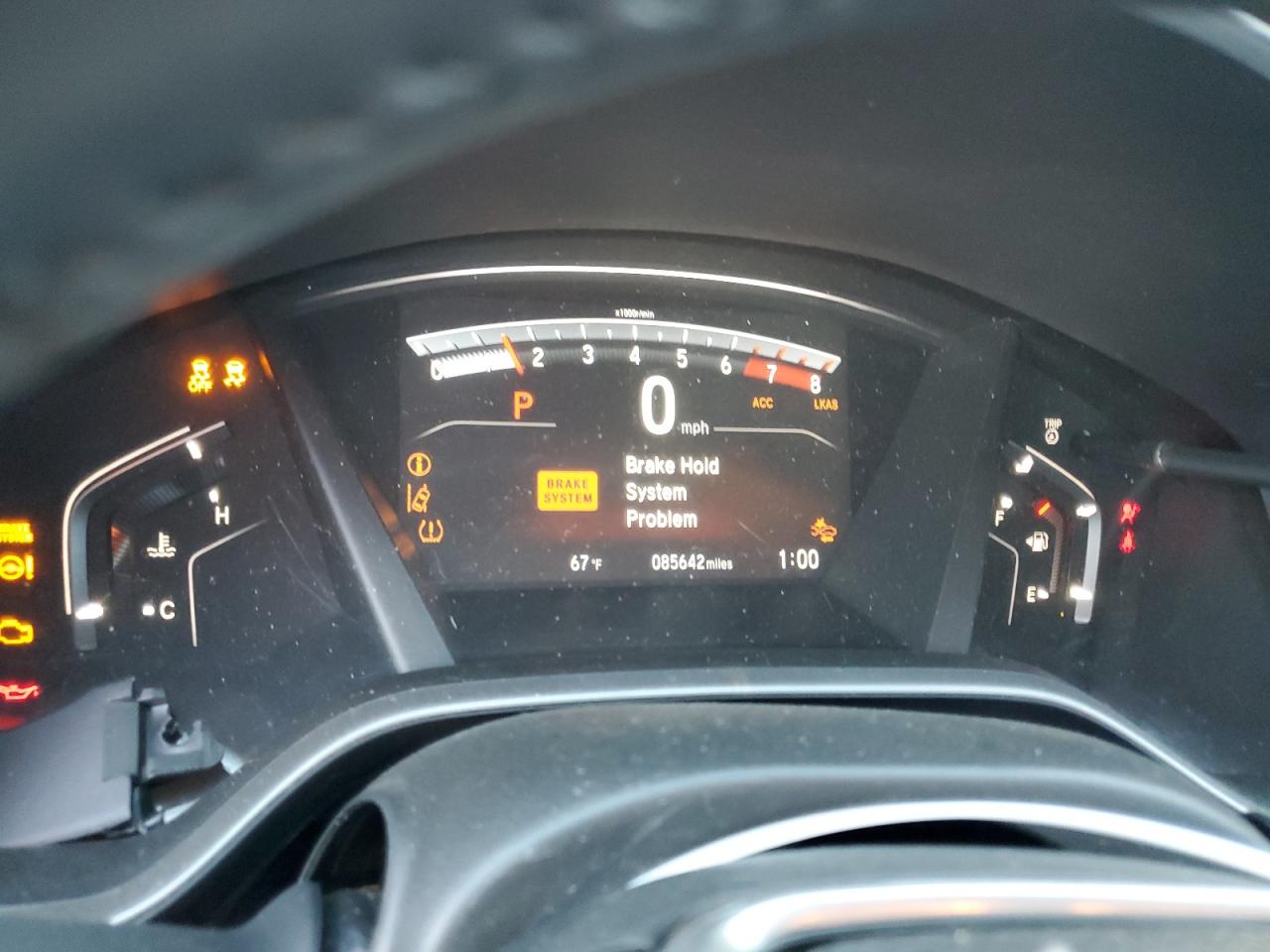2018 Honda CR-V VIN 5J6RW2H87JL016430 Copart auction photo, front end damage thumbnail 9
