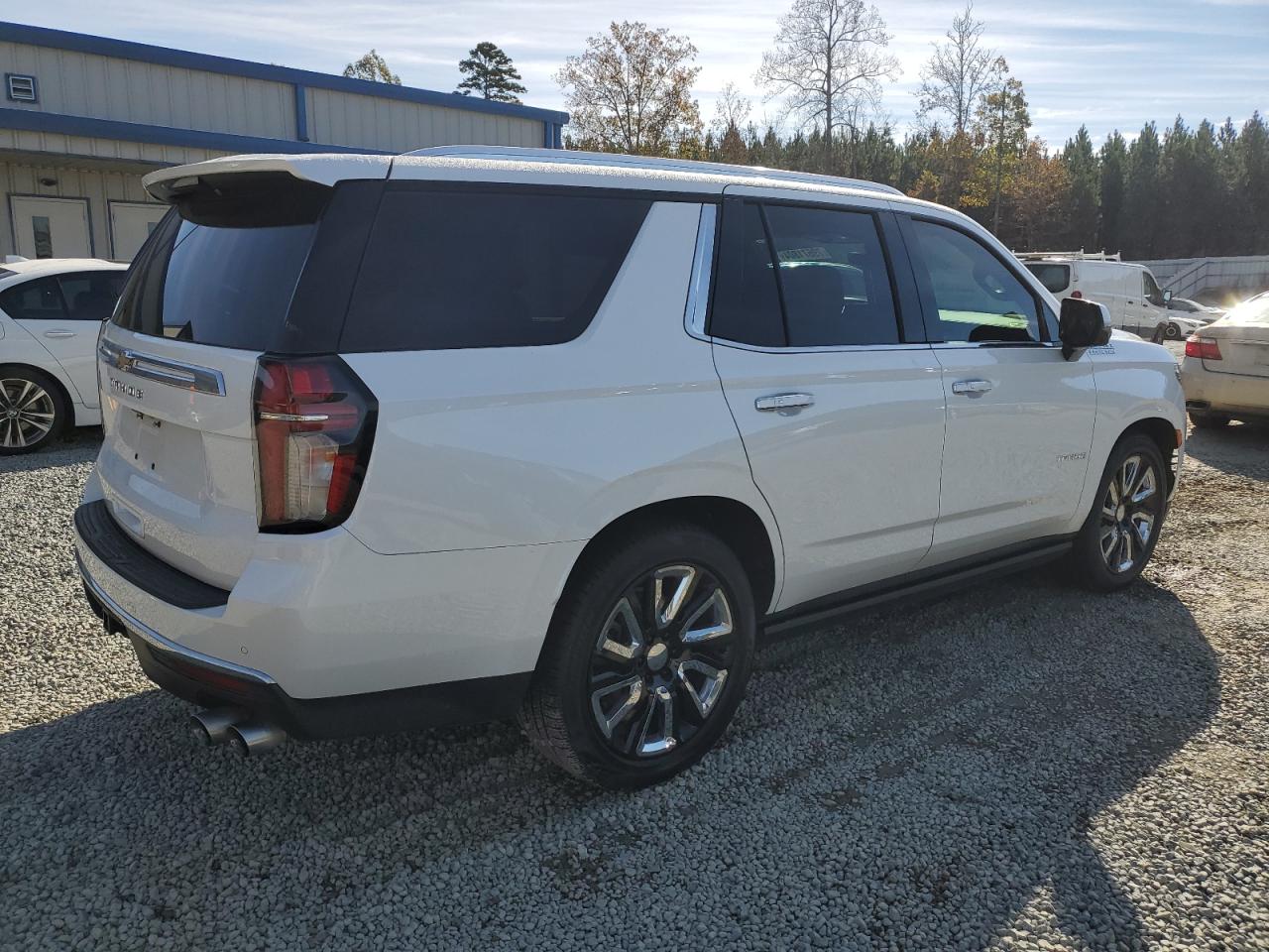 2021 Chevrolet Tahoe VIN 1GNSKTKLXMR228088 Copart auction photo, front end / undercarriage damage thumbnail 3