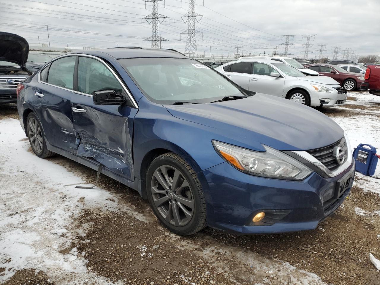 2018 Nissan Altima VIN 1N4AL3AP4JC144200 Copart auction photo, side damage thumbnail 4