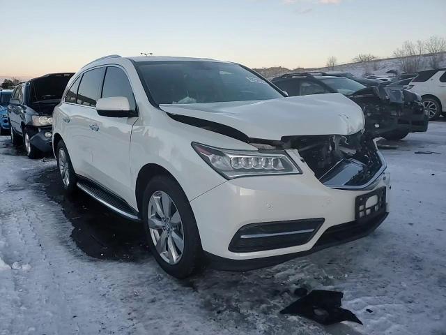 2015 Acura MDX VIN 5FRYD4H85FB002957 Copart auction photo, front end damage thumbnail 14
