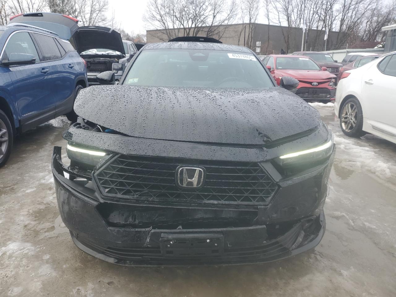 2023 Honda Accord VIN 1HGCY2F76PA039543 Copart auction photo, front end damage thumbnail 5