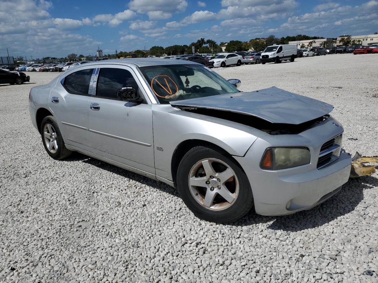 2010 Dodge Charger VIN 2B3CA3CV6AH187357 Copart auction photo, front end damage thumbnail 4