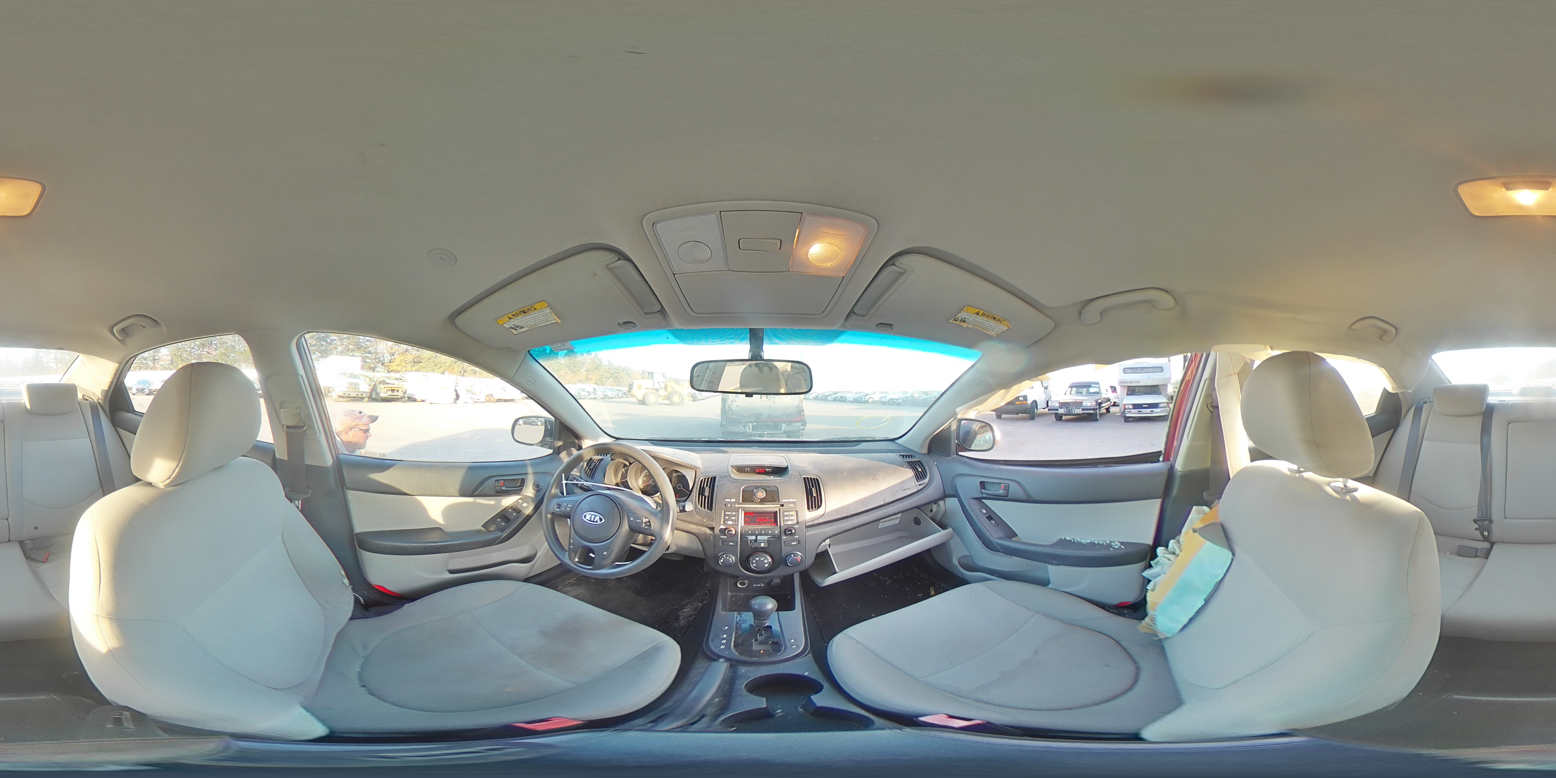 2010 KIA Forte VIN KNAFU4A24A5068275 Copart auction photo, side / minor dent/scratches damage thumbnail 12