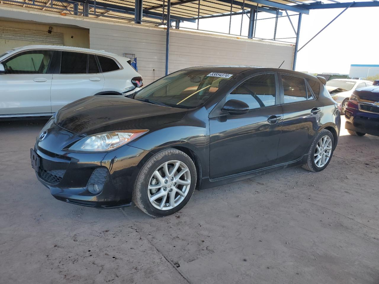 2012 Mazda 3 VIN JM1BL1M58C1500580