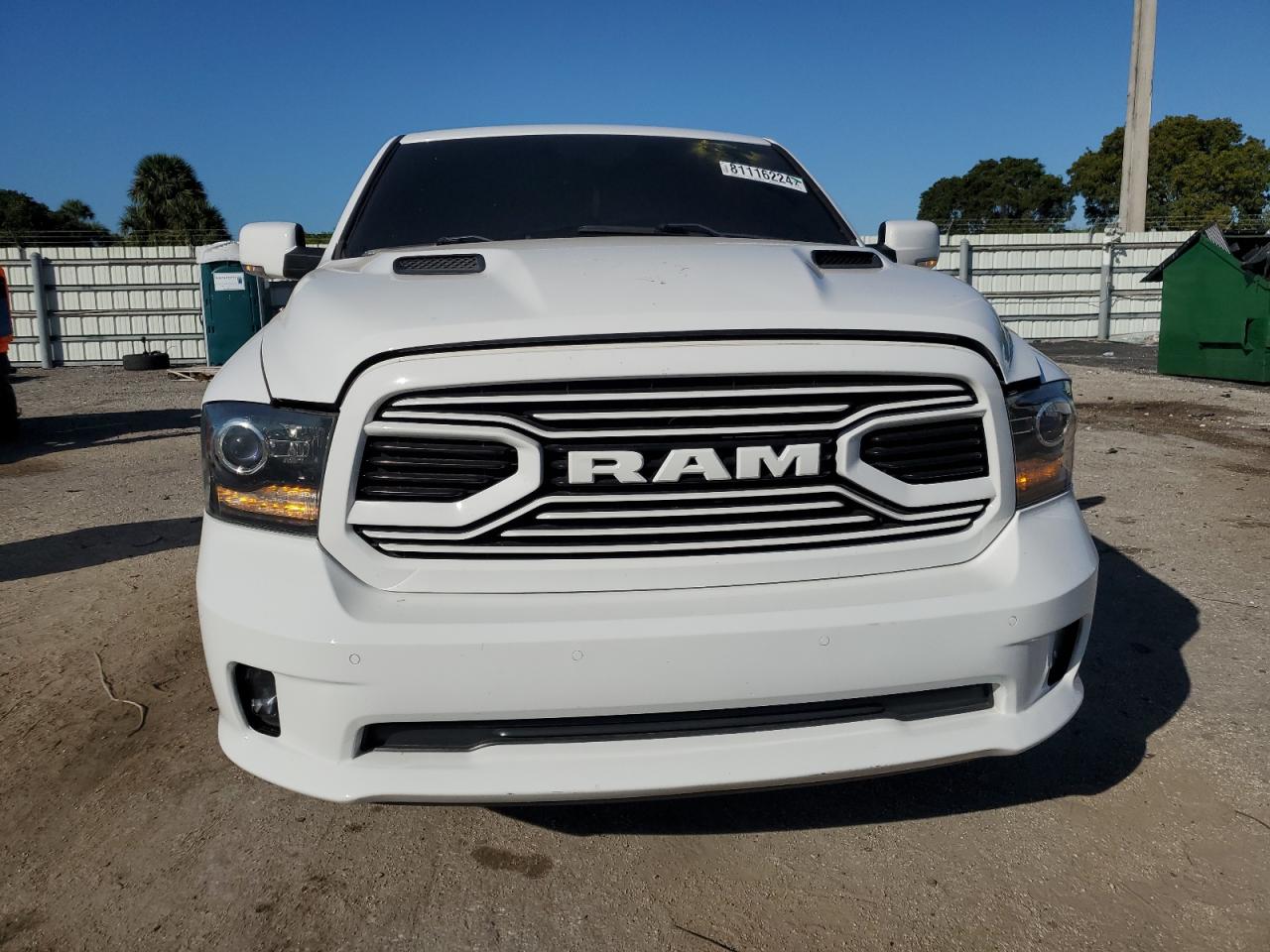 2018 RAM 1500 VIN 1C6RR6UT8JS210251 Copart auction photo, rear end damage thumbnail 5