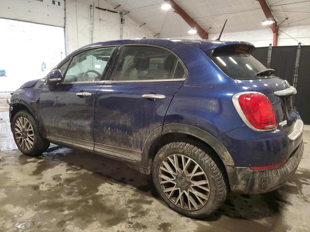 2017 Fiat 500 VIN ZFBCFYDB5HP597173 Copart auction photo, front end / top/roof damage thumbnail 2