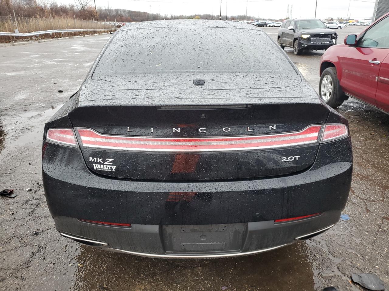 2018 Lincoln MKZ VIN 3LN6L5A98JR628767 Copart auction photo, vandalism damage thumbnail 6