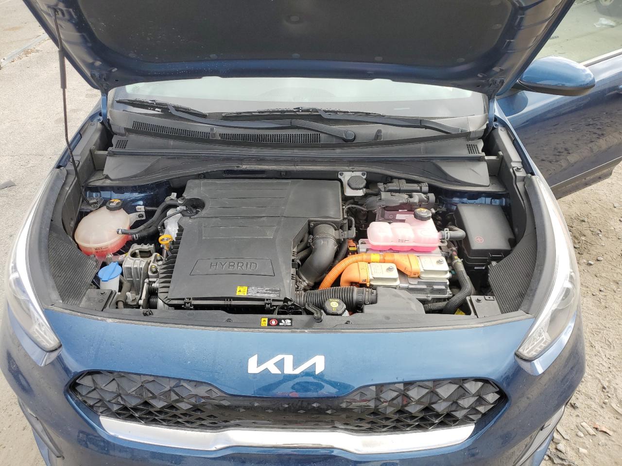 2022 KIA Niro VIN KNDCB3LCXN5539265 Copart auction photo, rear end damage thumbnail 12