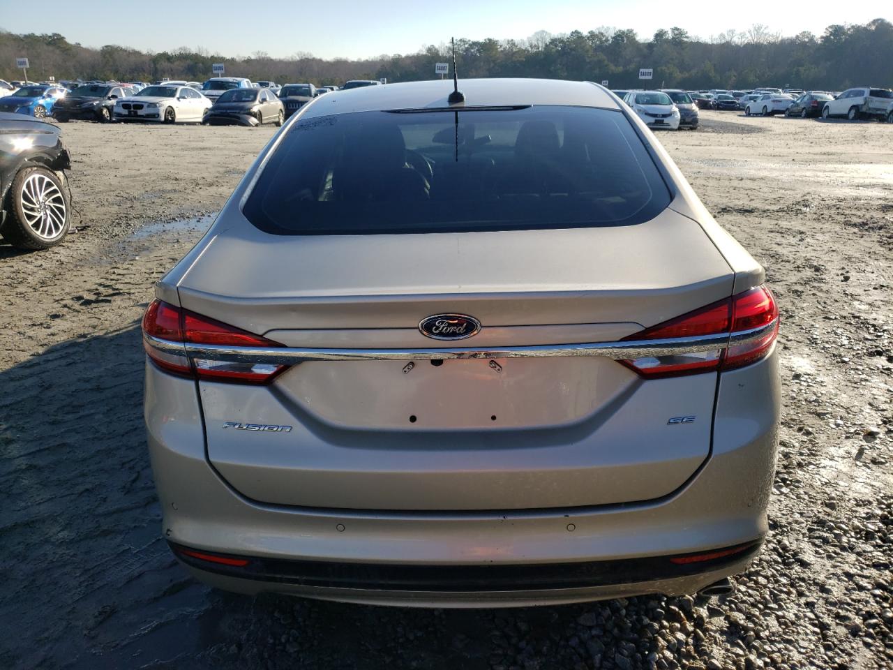 2018 Ford Fusion VIN 3FA6P0H7XJR220020 Copart auction photo, front end / side damage thumbnail 6
