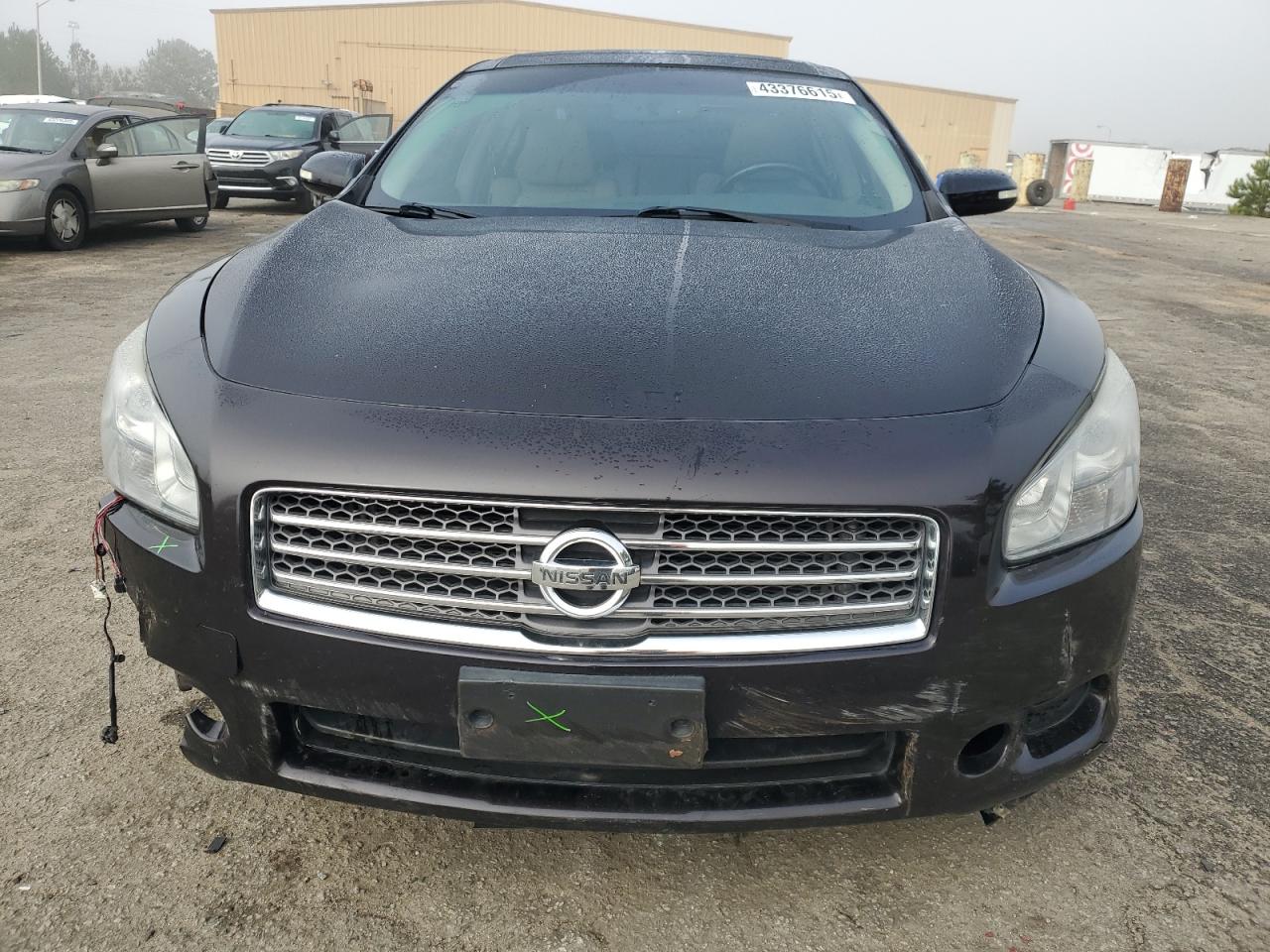 2010 Nissan Maxima VIN 1N4AA5AP7AC835805 Copart auction photo, front end damage thumbnail 5