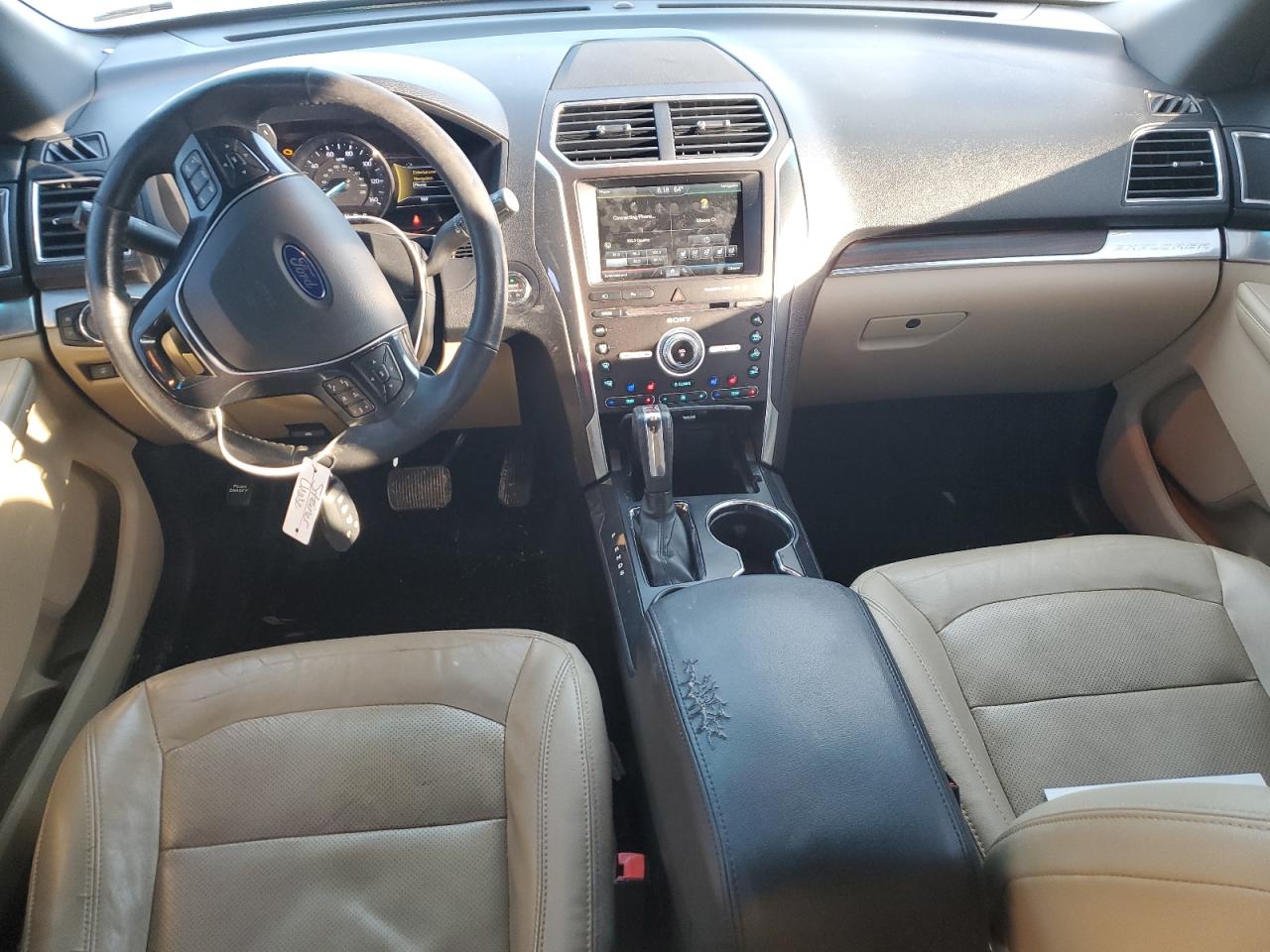 2016 Ford Explorer VIN 1FM5K7F88GGA98200 Copart auction photo, front end damage thumbnail 8