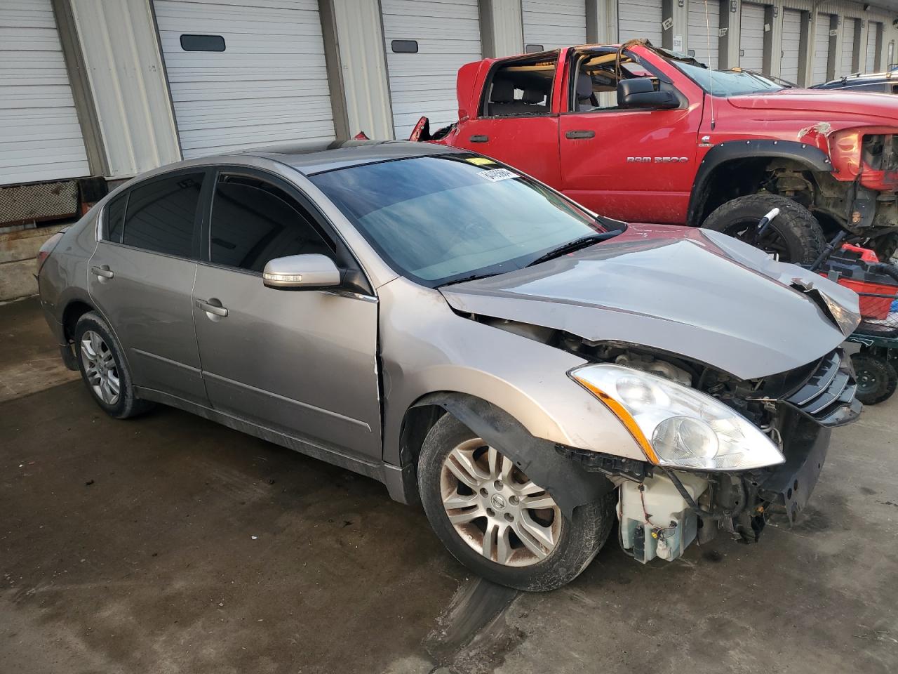 2012 Nissan Altima VIN 1N4AL2APXCN405377 Copart auction photo, front end / side damage thumbnail 4
