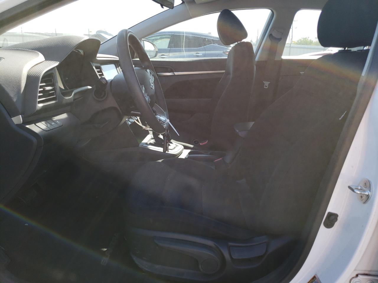 2020 Hyundai Elantra VIN 5NPD84LF9LH595777 Copart auction photo, side / front end damage thumbnail 7