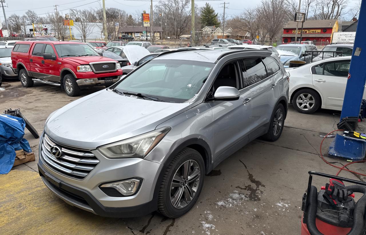 2013 Hyundai Santa Fe VIN KM8SR4HF4DU001998 Copart auction photo, normal wear / minor dent/scratches damage thumbnail 2