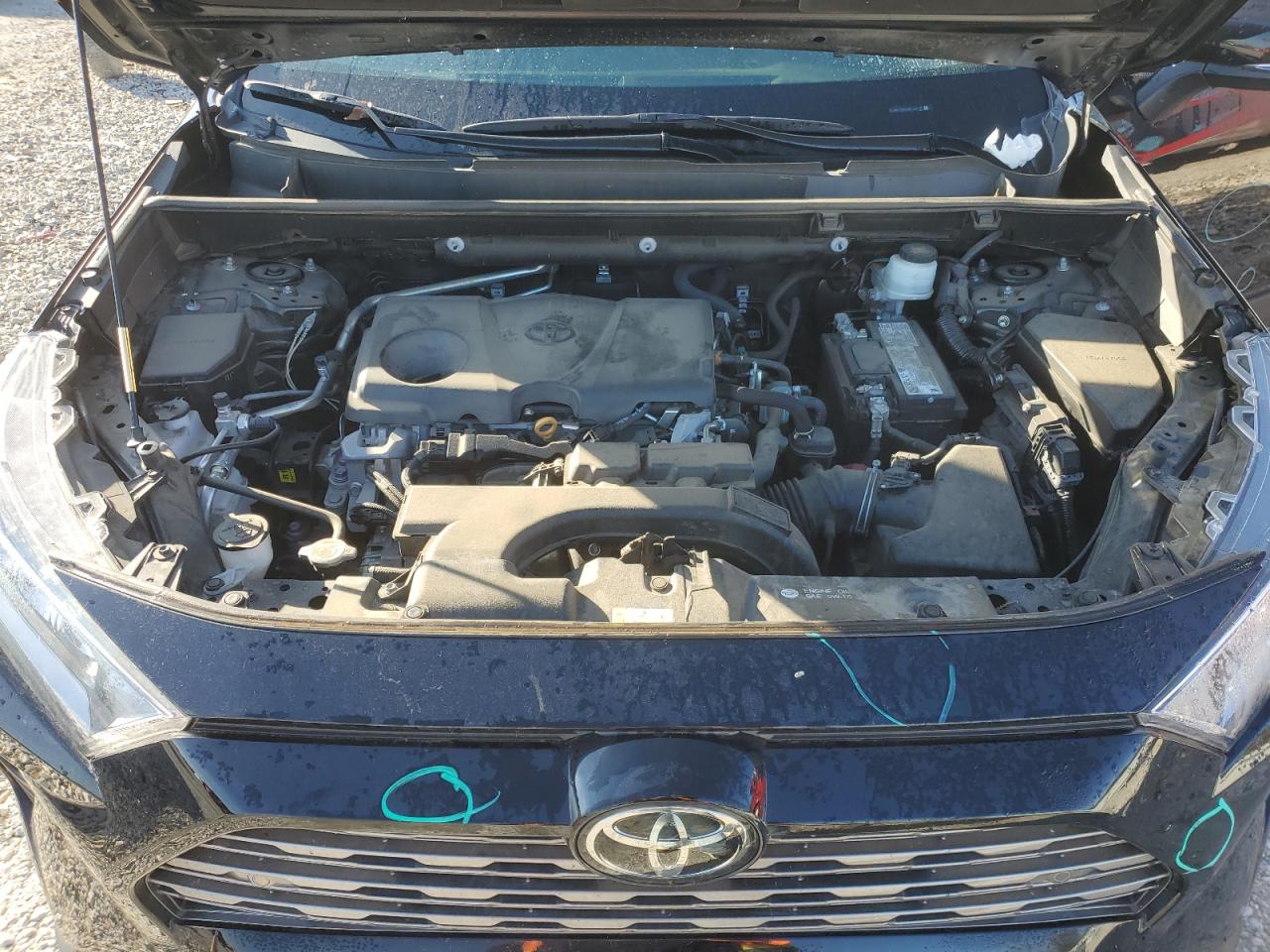 2021 Toyota RAV 4 VIN 2T3Y1RFV6MC134781 Copart auction photo, hail damage thumbnail 12