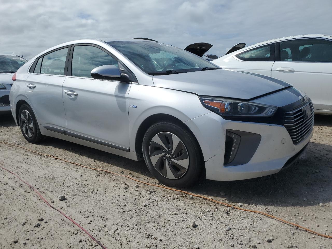 2018 Hyundai IONIQ VIN KMHC75LC5JU072765 Copart auction photo, water/flood damage thumbnail 4