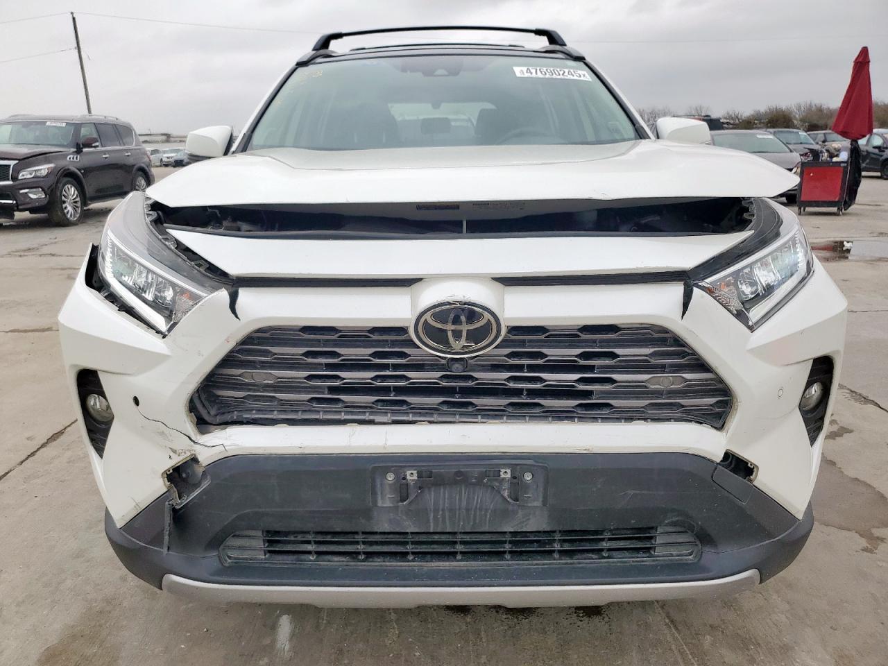 2020 Toyota RAV 4 VIN JTMY1RFV5LD520103 Copart auction photo, front end / rear end damage thumbnail 5