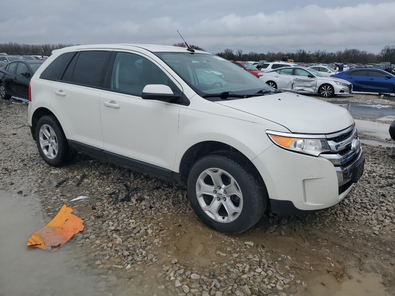 2012 Ford Edge VIN 2FMDK4JC1CBA91550 Copart auction photo, front end damage thumbnail 4