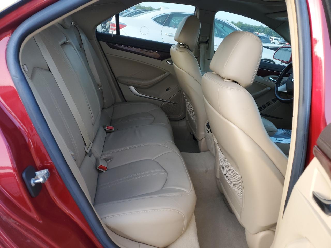 2008 Cadillac CTS VIN 1G6DR57V980193592 Copart auction photo, side / front end damage thumbnail 11