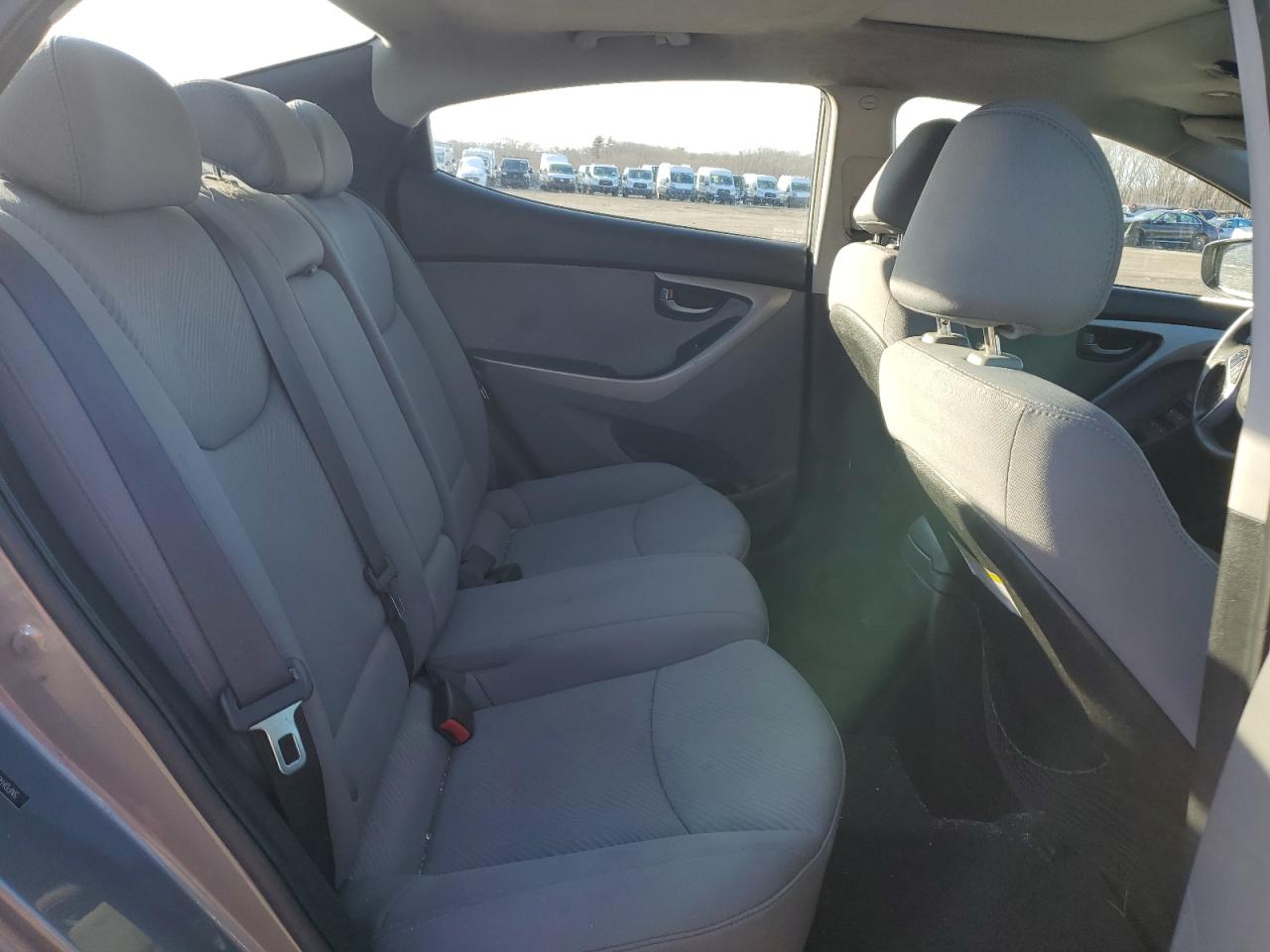 2013 Hyundai Elantra VIN 5NPDH4AE5DH408305 Copart auction photo, front end / top/roof damage thumbnail 10