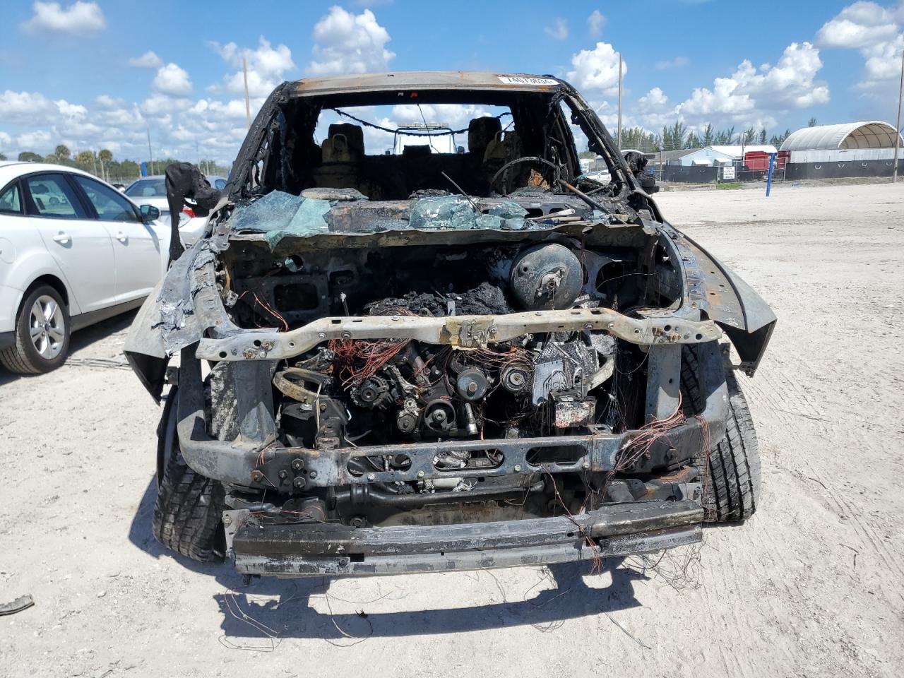 2018 RAM 1500 VIN 3C6RR6KGXJG234418 Copart auction photo, burn / missing/altered vin damage thumbnail 5