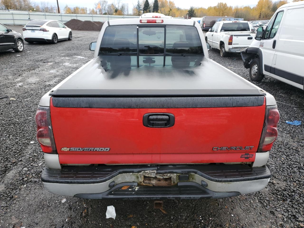 2005 Chevrolet Silverado VIN 1GCEC14X45Z150447 Copart auction photo, partial repair / mechanical damage thumbnail 10