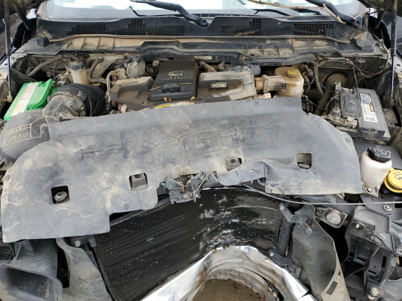 2017 RAM 3500 VIN 3C63RRGL8HG650071 Copart auction photo, front end damage thumbnail 13
