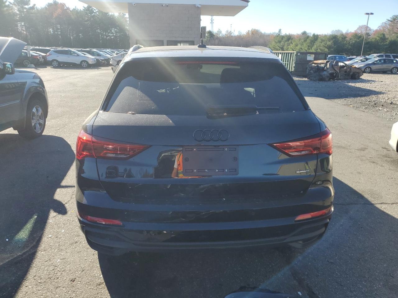 2023 Audi Q3 VIN WA1EECF38P1116331 Copart auction photo, side damage thumbnail 6