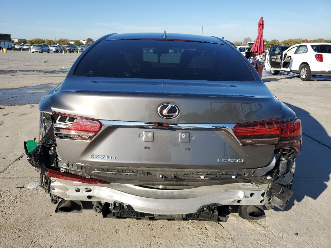 2021 Lexus LS VIN JTHD51FF9M5013406 Copart auction photo, all over damage thumbnail 6