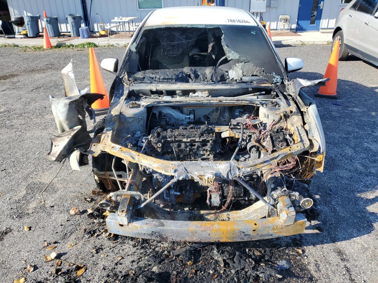 2011 Dodge Avenger VIN 1B3BD1FB5BN557358 Copart auction photo, burn damage thumbnail 5