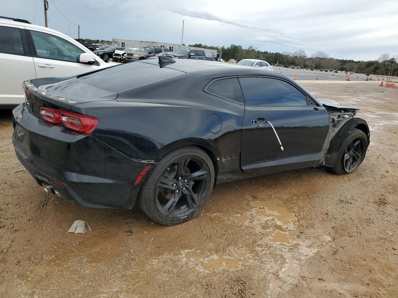 2020 Chevrolet Camaro VIN 1G1FE1R74L0139580 Copart auction photo, partial repair damage thumbnail 3