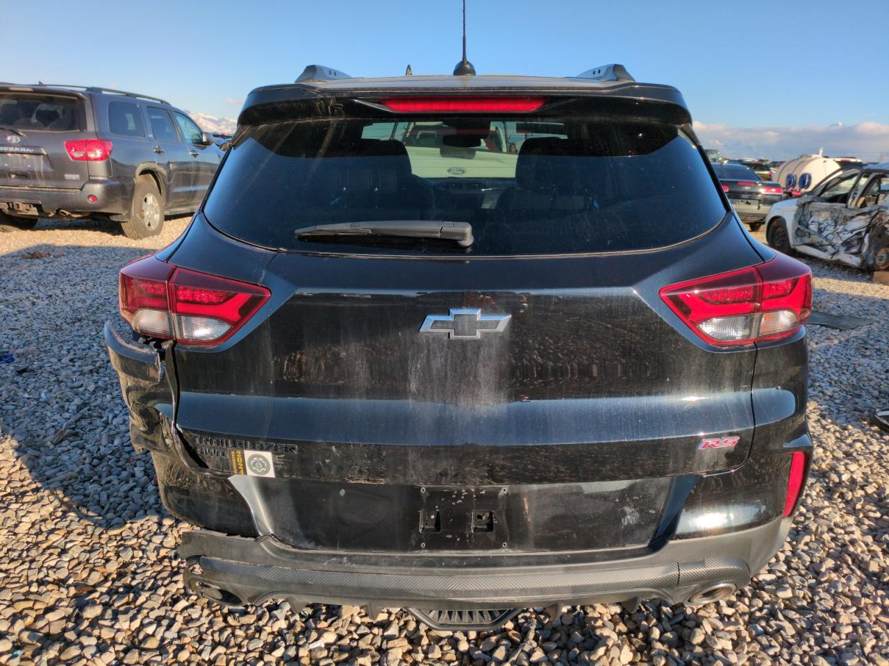 2023 Chevrolet TrailBlazer VIN KL79MUSL3PB201588 Copart auction photo, rear end damage thumbnail 6