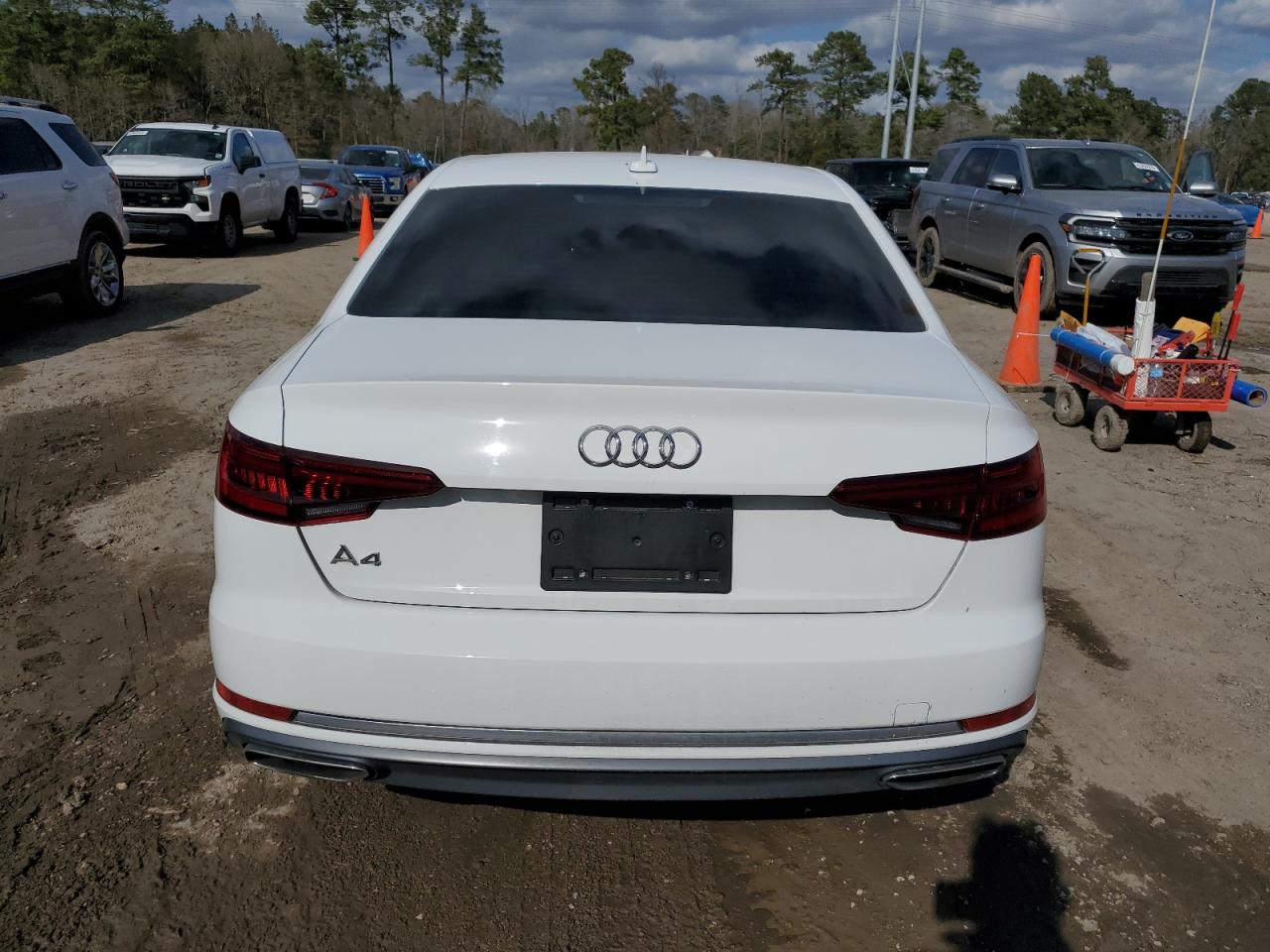 2019 Audi A4 VIN WAUGMAF49KN003680 Copart auction photo, front end damage thumbnail 6